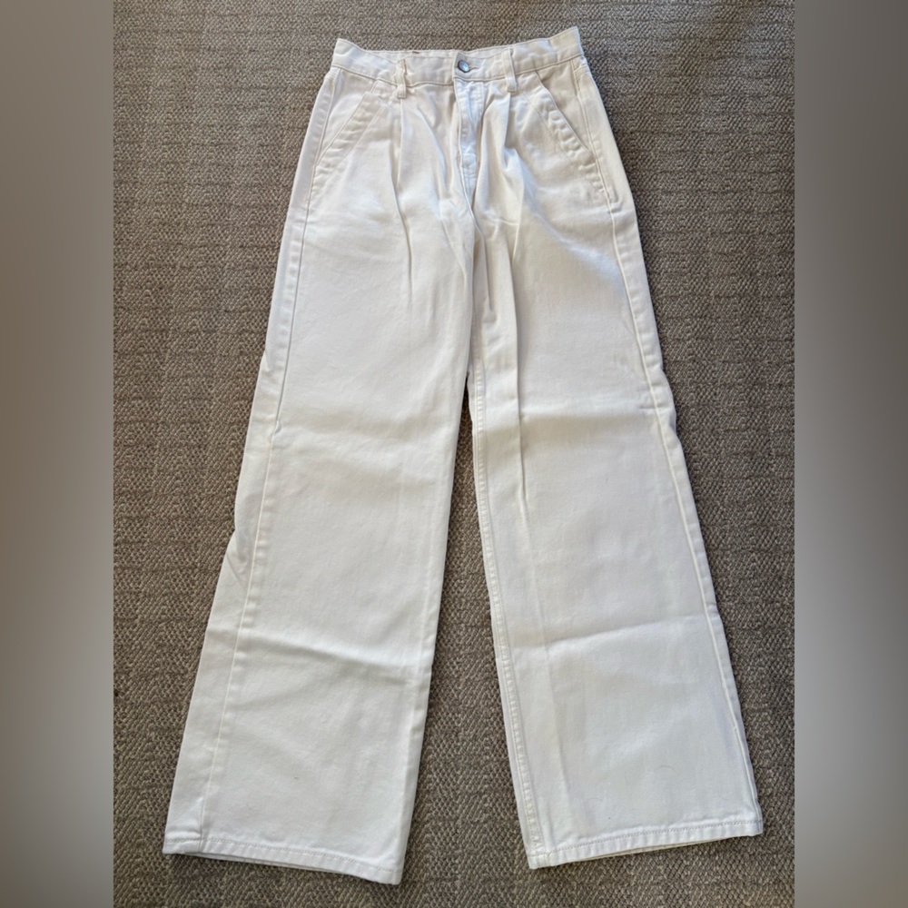 BDG White Flare & Wide Leg Jeans